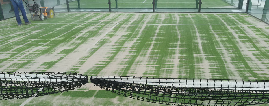 entretien filet terrain padel