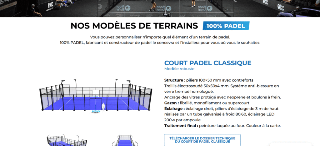 100% padel