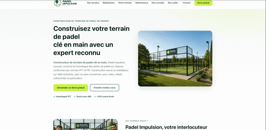 Padel impulsion